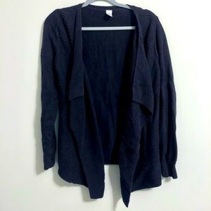 Gap Navy Flowy Sweater Cardigan